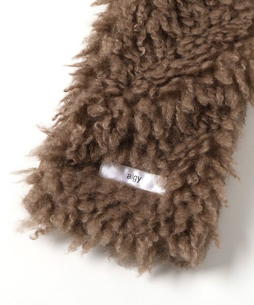 algy（アルジー）の「プードルボアネックウォーマー（その他雑貨・キッズ・ブラック/オフホワイト/ブラウン・FREE）」の8枚目の写真