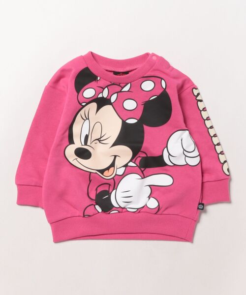 親子お揃い ディズニー BIGフェイストレーナー 0897K（スウェット