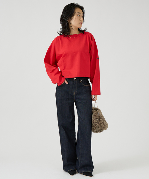 HELEN MOORE（ヘレンムーア）の「【HELEN MOORE/ヘレンムーア】ゴールドリングフェイクファーバッグ（ハンドバッグ・レディース・グレイッシュベージュ/チャコールグレー・フリー）」の7枚目の写真