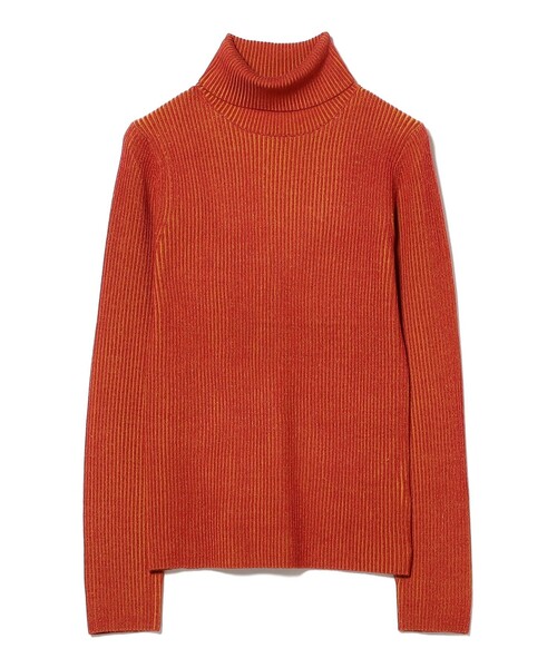 B:MING by BEAMS(ビーミングバイビームス)の「配色 リブ プルオーバー (手洗い可)(ニット/セーター・レディース・グレー/オレンジ/ブルー・ONE SIZE)」の22枚目の写真