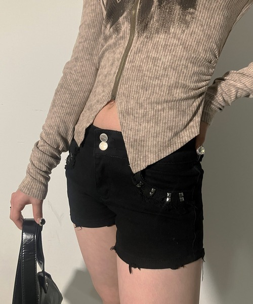 A'GEM/9 × .kom 『.KOM/ドットケーオーエム』 Grunge Damage & Studs