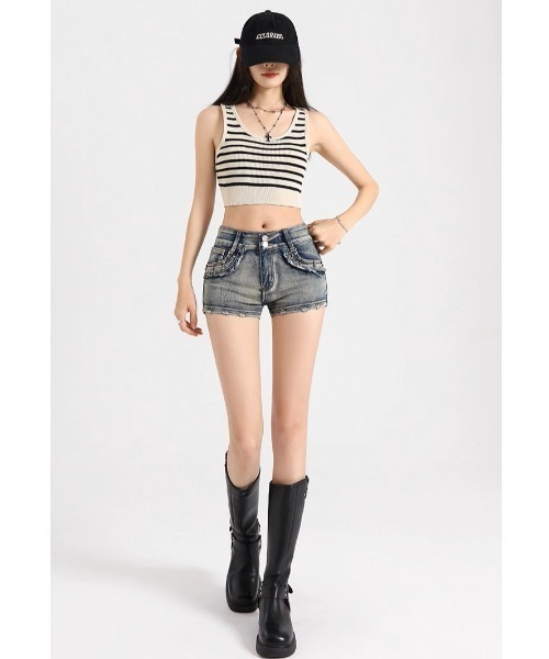 A'GEM/9 × .kom 『.KOM/ドットケーオーエム』 Grunge Damage & Studs