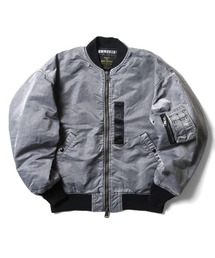 HOUSTON | HOUSTON ピグメント加工MA-1(MA-1)