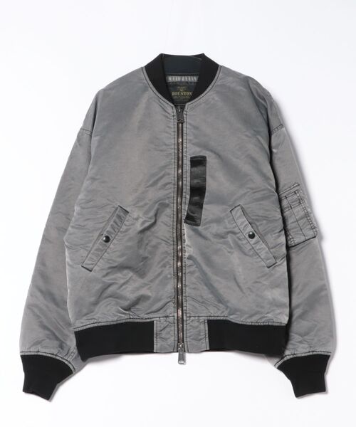 たくたくHOUSTON ピグメント加工 MA-1 セール】HOUSTON ピグメント加工MA-1（MA-1）｜HOUSTON（ヒューストン