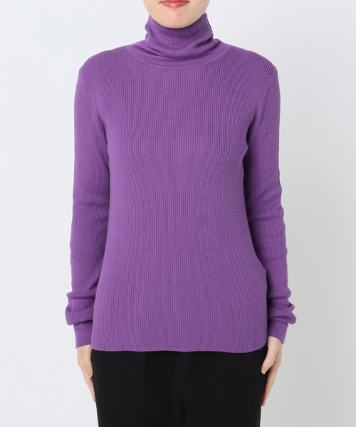 セール】追加2 リブタートルニットプルオーバー（ニット/セーター