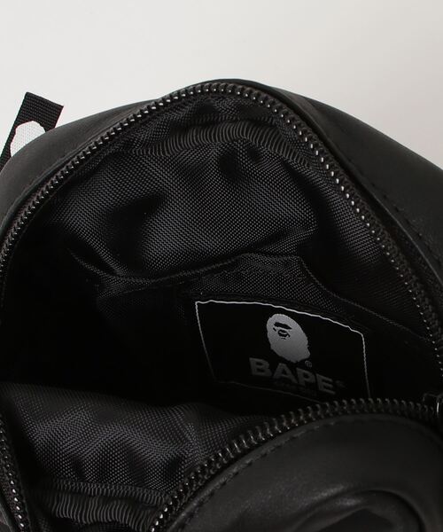 SHARK LEATHER MINI BAG（ハンドバッグ）｜A BATHING APE（ア
