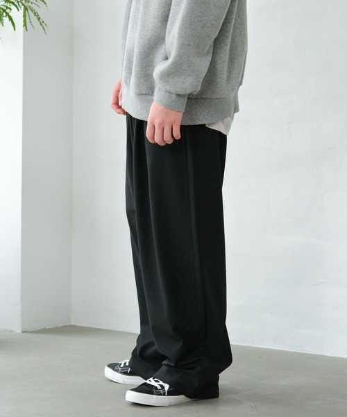 セール】あったかサマ見えイージーパンツ/AND YUA ANY/ 591354（その他