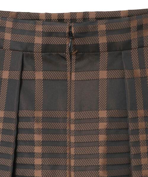 Tiara(ティアラ)の「メモリータフタチェックスカート(スカート・レディース・ブラウン/ネイビー・2/3)」の21枚目の写真