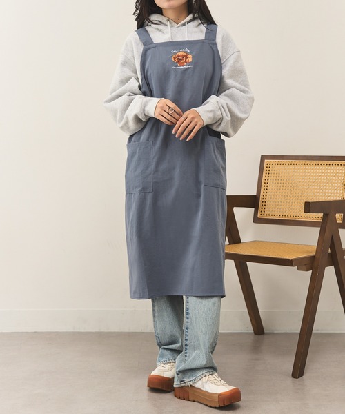 セール】【SETUP7】アニマル刺繍クロスエプロン SNBD（エプロン