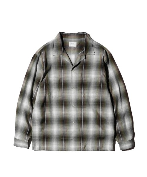 TOWNCRAFT(タウンクラフト)の「TOWN CRAFT タウンクラフト / 60S LOOP COLLAR SHIRT(シャツ/ブラウス・メンズ・グレー/ブラック/グリーン・MEDIUM/LARGE)」の3枚目の写真