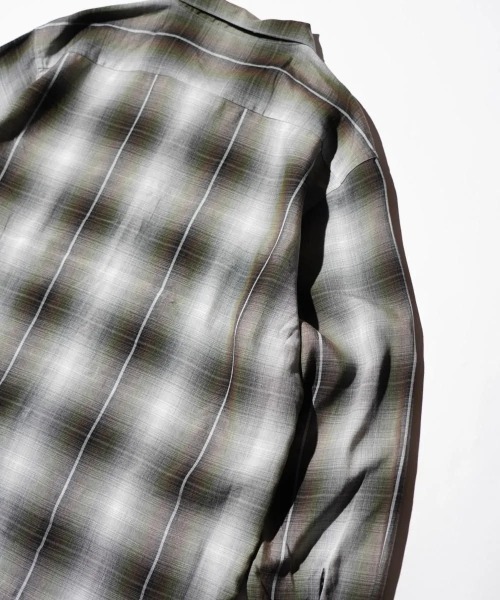 TOWNCRAFT(タウンクラフト)の「TOWN CRAFT タウンクラフト / 60S LOOP COLLAR SHIRT(シャツ/ブラウス・メンズ・グレー/ブラック/グリーン・MEDIUM/LARGE)」の22枚目の写真