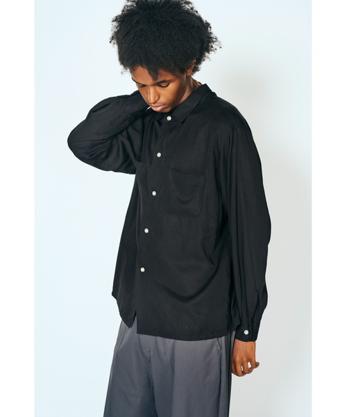 TOWNCRAFT(タウンクラフト)の「TOWN CRAFT タウンクラフト / 60S LOOP COLLAR SHIRT(シャツ/ブラウス・メンズ・グレー/ブラック/グリーン・MEDIUM/LARGE)」の7枚目の写真