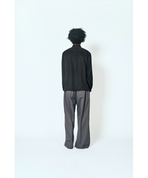 TOWNCRAFT(タウンクラフト)の「TOWN CRAFT タウンクラフト / 60S LOOP COLLAR SHIRT(シャツ/ブラウス・メンズ・グレー/ブラック/グリーン・MEDIUM/LARGE)」の5枚目の写真