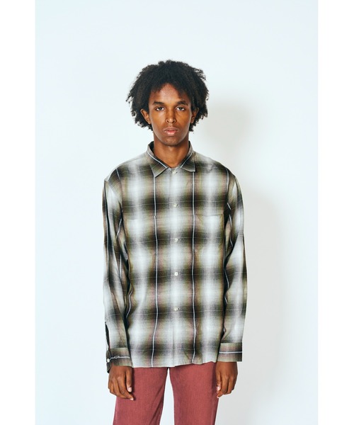 TOWNCRAFT(タウンクラフト)の「TOWN CRAFT タウンクラフト / 60S LOOP COLLAR SHIRT(シャツ/ブラウス・メンズ・グレー/ブラック/グリーン・MEDIUM/LARGE)」の13枚目の写真