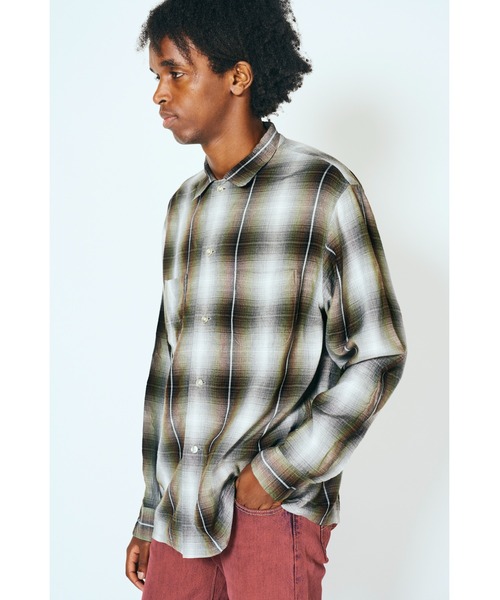 TOWNCRAFT(タウンクラフト)の「TOWN CRAFT タウンクラフト / 60S LOOP COLLAR SHIRT(シャツ/ブラウス・メンズ・グレー/ブラック/グリーン・MEDIUM/LARGE)」の15枚目の写真