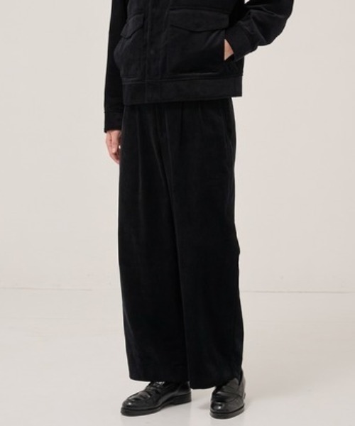 marka(マーカ)の「【MARKA/マーカ】別注 CORDUROY PANTS(その他パンツ・メンズ・ブラウン/ブラック・1/2)」の2枚目の写真