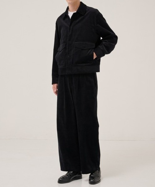 marka(マーカ)の「【MARKA/マーカ】別注 CORDUROY PANTS(その他パンツ・メンズ・ブラウン/ブラック・1/2)」の4枚目の写真