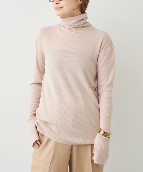 ★ H ★Deuxième Classe rib タートル rib タートル（Tシャツ/カットソー）｜Deuxieme Classe