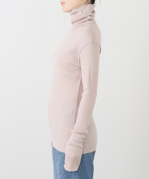 Deuxieme Classe(ドゥーズィエムクラス)の「rib タートル(Tシャツ/カットソー・レディース・ピンク・FREE)」の7枚目の写真