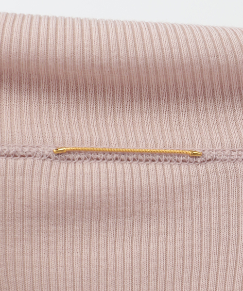 Deuxieme Classe(ドゥーズィエムクラス)の「rib タートル(Tシャツ/カットソー・レディース・ピンク・FREE)」の13枚目の写真