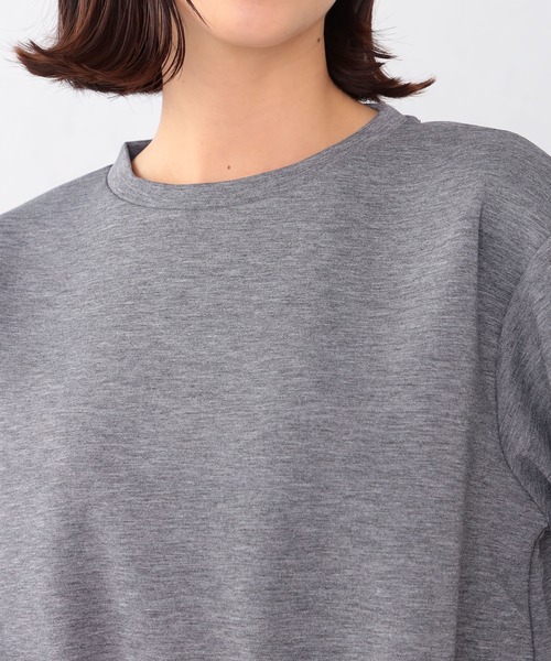 GALLORIA（ギャローリア）の「ランタンスリーブプルオーバー（Tシャツ/カットソー・レディース・オートミール/グレー/ダークグリーン/オレンジ・M/L/S/LL）」の6枚目の写真