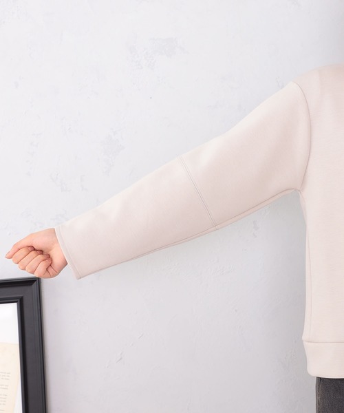 GALLORIA（ギャローリア）の「ランタンスリーブプルオーバー（Tシャツ/カットソー・レディース・オートミール/グレー/ダークグリーン/オレンジ・M/L/S/LL）」の11枚目の写真