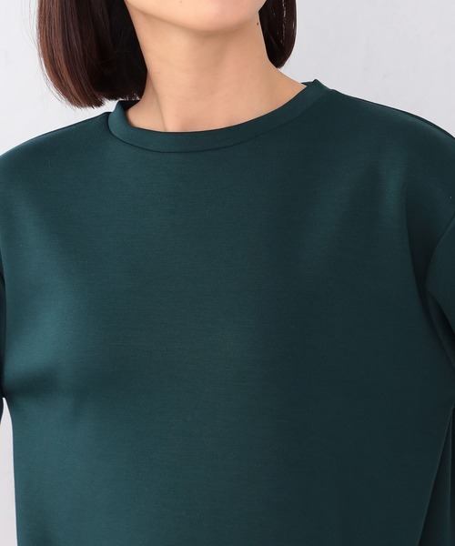 GALLORIA（ギャローリア）の「ランタンスリーブプルオーバー（Tシャツ/カットソー・レディース・オートミール/グレー/ダークグリーン/オレンジ・M/L/S/LL）」の15枚目の写真