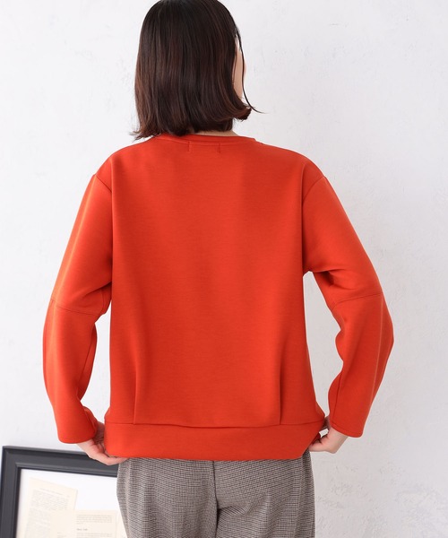 GALLORIA（ギャローリア）の「ランタンスリーブプルオーバー（Tシャツ/カットソー・レディース・オートミール/グレー/ダークグリーン/オレンジ・M/L/S/LL）」の18枚目の写真