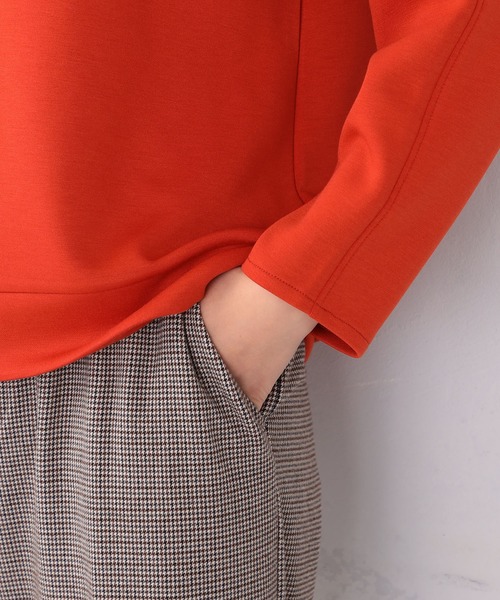 GALLORIA（ギャローリア）の「ランタンスリーブプルオーバー（Tシャツ/カットソー・レディース・オートミール/グレー/ダークグリーン/オレンジ・M/L/S/LL）」の19枚目の写真