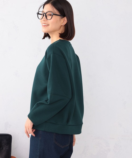 GALLORIA（ギャローリア）の「ランタンスリーブプルオーバー（Tシャツ/カットソー・レディース・オートミール/グレー/ダークグリーン/オレンジ・M/L/S/LL）」の20枚目の写真