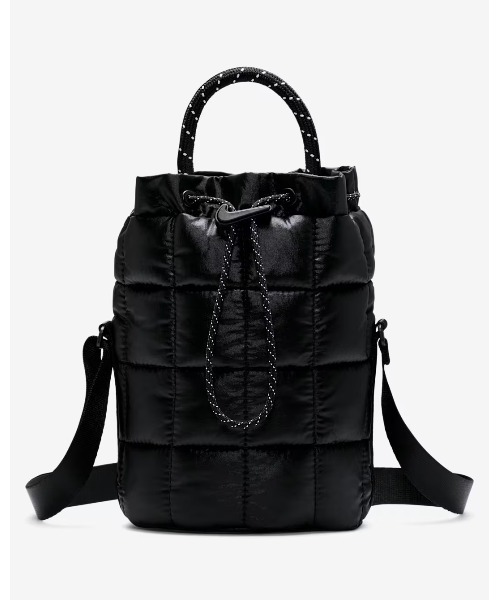 NIKE(ナイキ)の「《NIKEアパレル》NK NSW PUFFLE TINY TOTE(トートバッグ・メンズ・ライトホワイト/ブラック・フリー)」の2枚目の写真