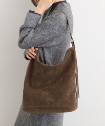 grove | スエード調コンビワンンショルダー(ショルダーバッグ)