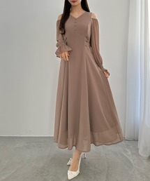 CENEA（セネア）の「キャンディースリーブシアーコルセットワンピース（ワンピース）」