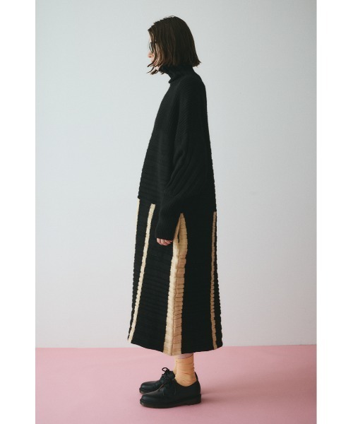 セール】Box knit one-piece ボックスニットワンピース（ワンピース