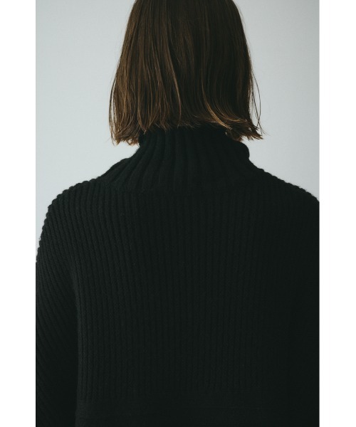 Box knit one-piece ボックスニットワンピース（ワンピース）｜HeRIN