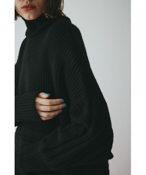 Box knit one-piece ボックスニットワンピース（ワンピース）｜HeRIN