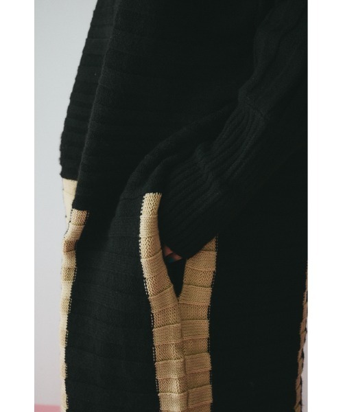 Box knit one-piece ボックスニットワンピース（ワンピース）｜HeRIN