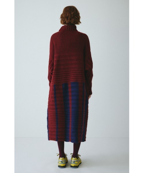 ヘリンドットサイ　ニットワンピース Box knit one-piece ボックスニットワンピース（ワンピース）｜HeRIN