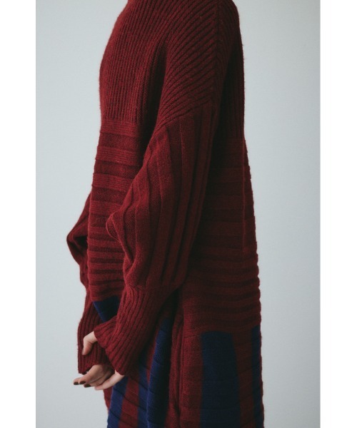 HeRIN.CYE（ヘリンドットサイ）の「Box knit one-piece ボックスニット