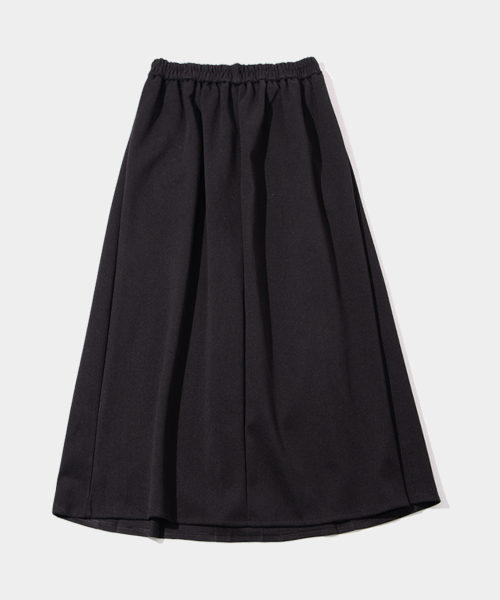 PLACE STUDIO（プレイススタジオ）の「Classic Suede Plaid Pleated Midi Skirt [Black]（スカート・レディース・ブラック・FREE）」の3枚目の写真