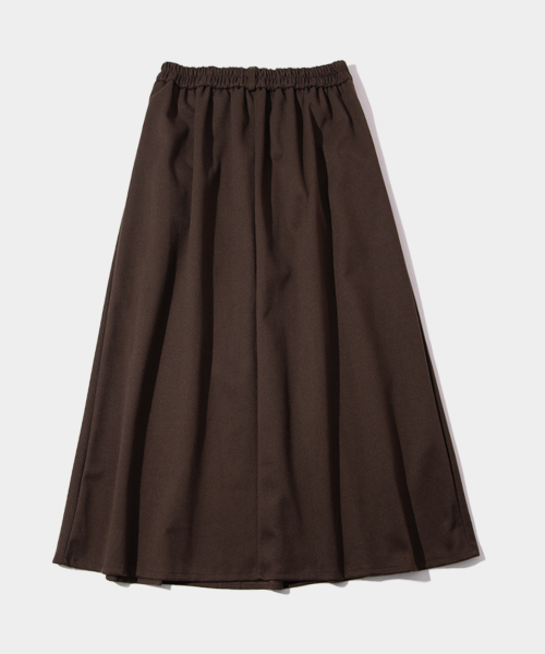 PLACE STUDIO（プレイススタジオ）の「Classic Suede Plaid Pleated Midi Skirt [Black]（スカート・レディース・ブラック・FREE）」の5枚目の写真