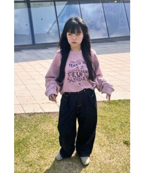 AVANDRESS(アバンドレス )の「BUCKLE WIDE DENIM PANTS INDIGO(デニムパンツ・レディース・その他・X-LARGE)」の6枚目の写真