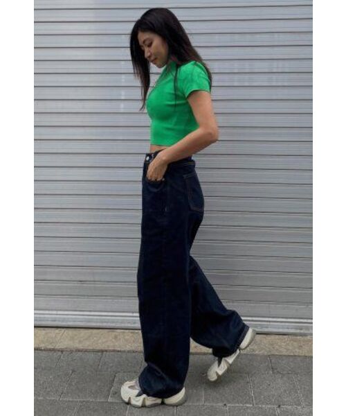 AVANDRESS(アバンドレス )の「BUCKLE WIDE DENIM PANTS INDIGO(デニムパンツ・レディース・その他・X-LARGE)」の12枚目の写真
