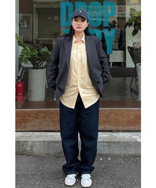 AVANDRESS(アバンドレス )の「BUCKLE WIDE DENIM PANTS INDIGO(デニムパンツ・レディース・その他・X-LARGE)」の18枚目の写真