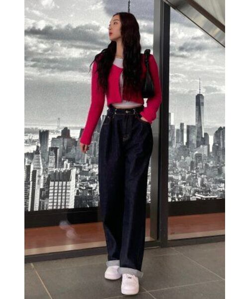 AVANDRESS(アバンドレス )の「BUCKLE WIDE DENIM PANTS INDIGO(デニムパンツ・レディース・その他・X-LARGE)」の19枚目の写真