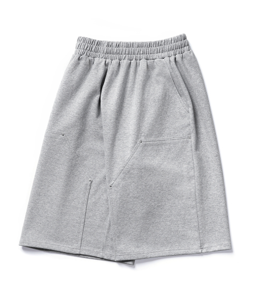 GAKKAI UNIONS(ガッカイユニオンズ)の「パッチリベットバミューダパンツグレー(その他パンツ・レディース・その他・SMALL/MEDIUM/LARGE/X-LARGE)」の4枚目の写真