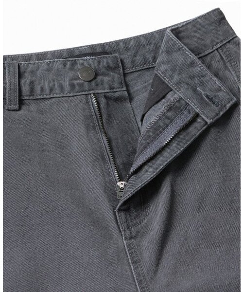 MUSINSA STANDARD WOMAN(ムシンサスタンダードウーマン)の「ウーマンズツイストセミバルーンデニムパンツ【グレー】(デニムパンツ・レディース・その他・30/24/25/26/27)」の6枚目の写真