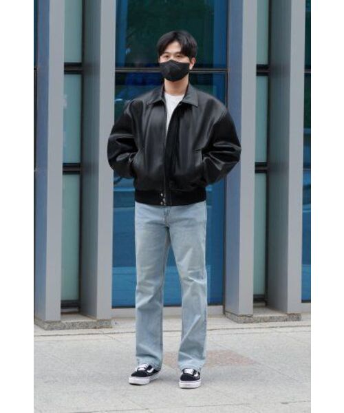 MUSINSA STANDARD（ムシンサスタンダード）の「スーピマリラックスドクルーネック長袖Tシャツ[ホワイト]（Tシャツ/カットソー・メンズ・その他・SMALL/MEDIUM/LARGE/X-LARGE/XX-LARGE/XXX-LARGE）」の12枚目の写真