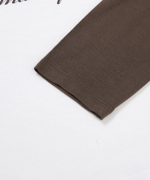 YOUHEE(ユヒ)の「REGLAN LETTERING LONG SLEEVE BROWN(Tシャツ/カットソー・レディース・その他・FREE)」の6枚目の写真