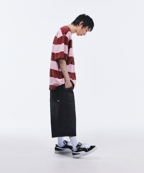 SCALLYWAG（スカリーワグ）の「ビッグバミューダデニムショーツ[ブラック]（その他パンツ・レディース・その他・LARGE/X-LARGE/SMALL/MEDIUM）」の5枚目の写真